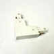 Juno Trac-Lites Adjustable L-Connector for Track Lighting - White