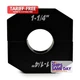 Wehrs Machine WM13125, One Black Aluminum Ballast Bracket 1-1/4In Round Performa