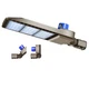 ledmo 300W LED Parking Lot Light 36000LM 5000K Adjustable Slip Fit Mount Secu...