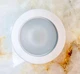 FUTURE DESIGNS 5" RECESSED FLUSH MOUNT WHITE TRIM FROSTED LENS FD-409W