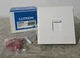 Lutron NOVA  Fluorescent Slide Dimmer Switch NF-10-277-WH (277 VAC) Hardware