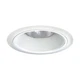 JUNO LIGHTING 24 WWH RcssdDwnltTrim,6in,Wht/Wht,Baffle,Srs24 45DL58
