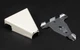Wiremold 2-1/2" Ivory Steel 1-Channel Raceway Tee