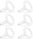 Amico 5/6 inch 5CCT LED Recessed Lighting 6 Pack, 12W=100W, 950LM Adjustable Can