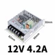 1PCS NEW FOR Mean Well Switching Power Supply LRS-50-12 12V 4.2A