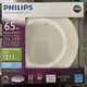 Philips LED Downlight 1 Pk 65W Equivalent 5/6 inch Retrofit Recessed Lighting(Q)