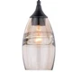 Vaxcel Milano Mini Pendant Light Amber Fog Glass Oil Rubbed Bronze P0277