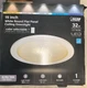 Lot of 4 Feit Electric 15" White LED Flat Panel Light Fixtures - New/Open Box