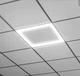 Metalux 2 ft. x 2 ft. Integrated LED Panel Light CCT 3500K/4000K/5000K