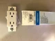 Lutron 15 Amp Duplex Receptacle Biscuit Satin Color SCR-15-BI - (Brand New)