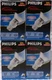 Lot of 4 Philips  PAR20 5000 Hours 220 Lumens 20 Watts Light Bulb 1 Each
