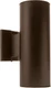 Lighting 12 Inch Bronze up and down Cylindrical Bullet Light (50102BA)