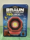 Braun Pocket Floodlight Rechargeable 750 Lumens Magnetic LED Light w/USB-C Cable