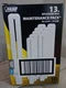 Feit Electric 13W Twin Tube Fluorescent Compact Bulb PL13/41/MP/10 4100K 10-PACK