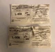 2 Cooper Lighting Halo L-908 P Single Circuit Mini Joiner Track Connectors White