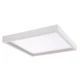 LIGHTOLIER S6S927K10X SLIMSURFACE SQUARE LED DOWNLIGHT, 6", 27K, DIM, WET LOC
