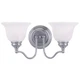 Livex Lighting Essex 2 Bath Light in Chrome