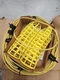 Woodhead 202SRL  Pro-yellow 100' Stringlight W/ Cable, Sockets & Guards. New