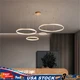 Hanging Ceiling Lamp Pendant Light Modern Fashion Dimmable Light Circular 110W