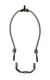 B&P Lamp Heavy Duty Antique Bronze Lamp Harps