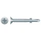 Phillips Flat Head Reamer w/Wings, Zinc, 10-16 x 1-5/8, #3 Point, Box of 4,000 Phillips Flat Head Reamer w/Wings, Zinc, 10-16 x 1-5/8, #3 Point, Box of 4,000