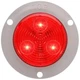 Optronics - MCL55FRB - LED MARK LIGHT 2in. FLANGE MOUNT RED - (Pack of 1)