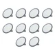 10 Pcs Commercial 150W UFO LED High Bay Light Warehouse Factory Lighting Fixture