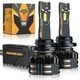 AUXBEAM 9006 HB4 LED Headlight Bulb Kit Low Beam CANBUS 6500K 110W 25000LM