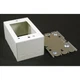 Wiremold GFCI Box Fitting, Ivory, Steel