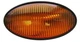 Optronics - RVPL5ABP RVPL5AMP Amber Oval Porch/Utility Light