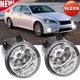 Pair For Lexus GS450h 2013-2015 Fog Lights Driving Bumper Lamps Left Right 110W