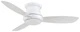Minka Aire Concept II 44"  - White 3-Blade Remote Control