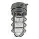 Halo 100W Dusk to Dawn Gray Canopy Light 120V Hardwired