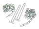 Lithonia Lighting HC36 M12 HC36 36" Chains for Hanging Commercial - Silver