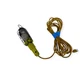 Woodhead 3536907 Rubber Hand Lamp with Screw Release Reflector Guard, Yellow