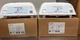 Lot of  2 Dual-Lite EVHC6IDP-O-WM Commercial LED Emergency Lights White Open Box