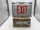 Dual-Lite EVE4XRWE Nema 4X Rated LED Exit Light w/ Battery Backup 120/277 VAC