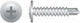 Phillips Modified Truss (R/W) Head, Zinc, 8-18 x 1-5/8, #2 Point, Box of 125 Phillips Modified Truss (R/W) Head, Zinc, 8-18 x 1-5/8, #2 Point, Box of 125