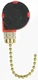 NEW JANDORF 60303 BLACK 3 SPEED 4 WIRE CEILING FAN SWITCH PULL CHAIN 3404514