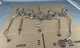 GE Cooktop Gas Valve & Burner Tube Set WB02K10079 WB02K10078 OEM