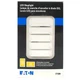 Eaton 7739W, LED Steplight, 2 Wallplates Included w/ Hardware