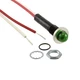 1PC Visual Communications Company - VCC 6091M5-24V LED PNL IND GREEN 9.90MM
