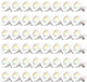 Amico 5/6 Inch 5CCT LED Recessed Lighting 48 Pack, Dimmable, IC & Damp Rated, 12