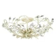Vaxcel Jardin 17-3/4' Semi-Flush Mount, French Cream - C0024