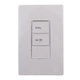 GREENGATE RC-2TLB-ES1-W DLVP WALL-STATION ROOM CONTROLLER, 2-BUTTON, WHITE