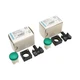 2x Siemens 3SB3244-6AA40 E:08 indicator light-unused/original packaging-
