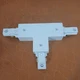 Juno T25 RP WH Trac Lighting Trac Master T Connector Opposite Polarity, White Fi