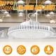 KUKUPPO 150W LED High Bay Shop Light Commercial Warehouse/Barn/Garage Lighting