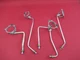 GE Cooktop Burner Tube & Orifice Set 4,WB02K10360 WB02K10361 WB02K10362