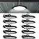 Sunco 10 Pack UFO LED High Bay Light, 150W, 19500 Lumens, 5000K Ultra Bright Com